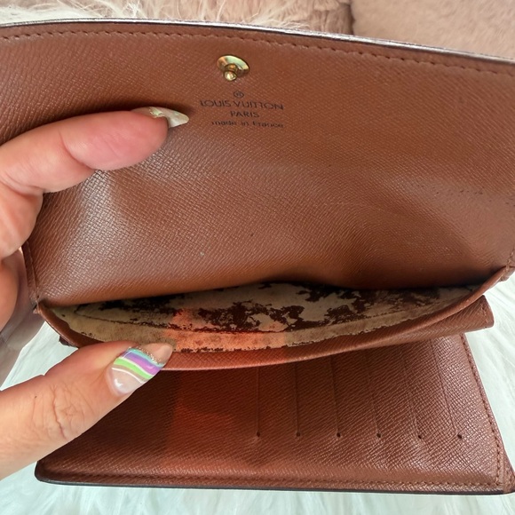Authentic LOUIS VUITTON Brown Monogram Porte Tresor Etui Papiers Trifold Wallet - Picture 8 of 8